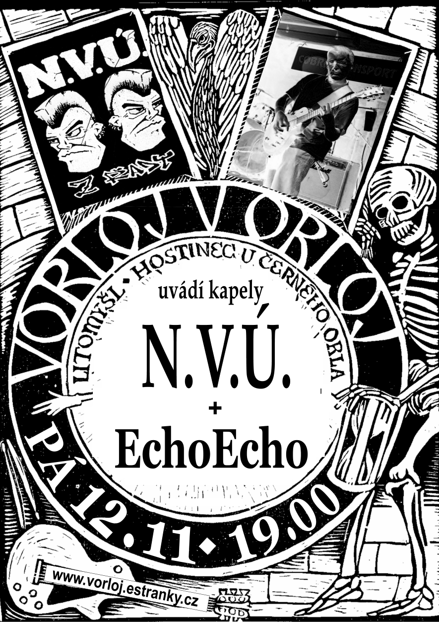 Plakát N.V.Ú. & EchoEcho